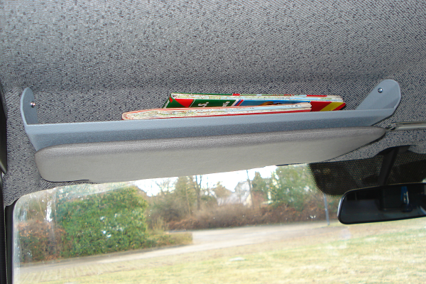 ORC storage shelf over sun shield right side Mercedes G 461 PUR/Professional