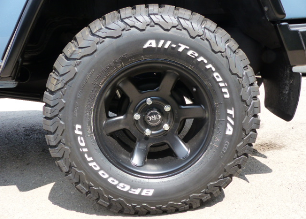 alloy wheel "type 27" 8 x 16 off set +5, black