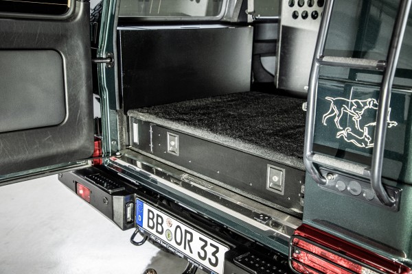 Schublade (flach) im Kofferraum Mercedes G bis Modell 2018