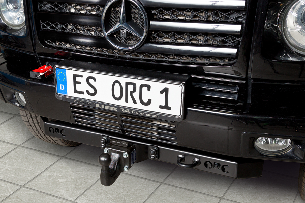 Frontaufnahme Mercedes G für Wechselsystem, bis Modell 2015