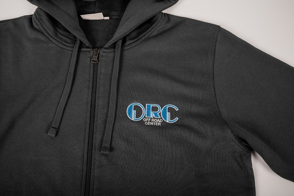 ORC Hooded Sweatjacket men, anthracite, Size S