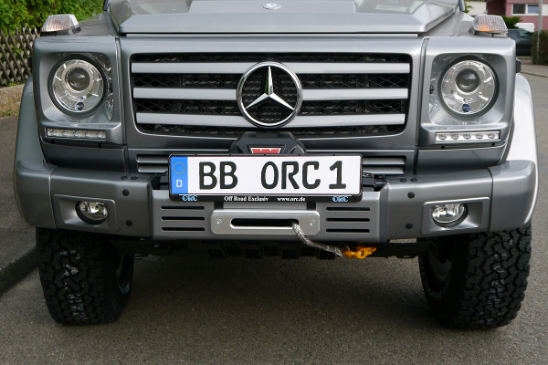 winch bumper Mercedes G463 till - 09/2015 (if order is without winch)