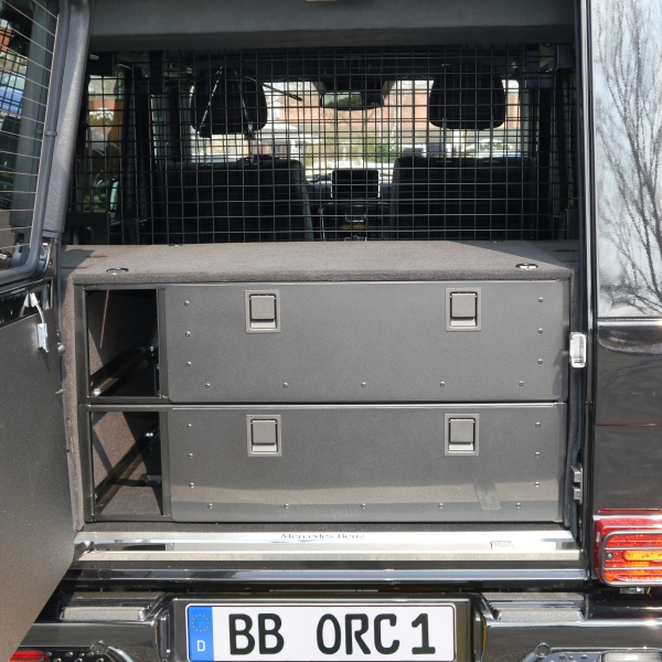 Schublade im Kofferraum (Basiserweiterung) Mercedes G 5-trg.