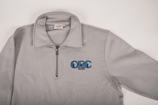 ORC Zip-Sweatshirt Herren, titan, Gr. XL