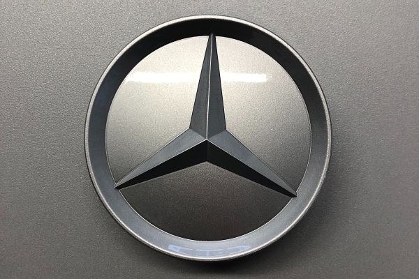 Nabendeckel silber für Mercedes Alufelge
