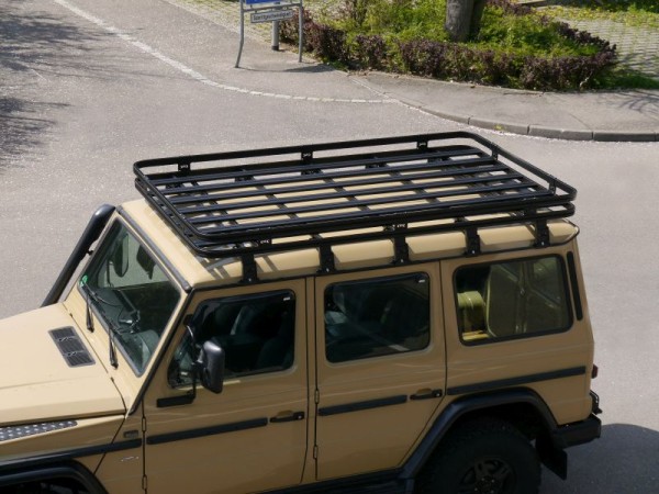 ORC-roof rack alloy black 2400x1477 mm, Mercedes G long wheelbase