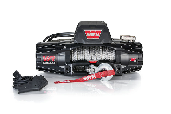 WARN winch VR EVO 8s, 12 V, pulling capacity 3,6 t , rope 27,4 m x 9,5 mm