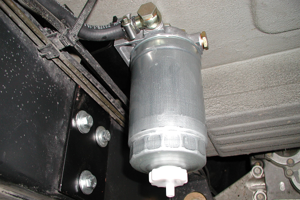 ORC water separator with mounting kit for Mercedes G diesel