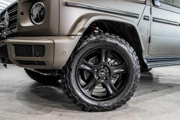 Leichtmetall-Felge 'RACER' 9x20 ET+30, schwarz, Mercedes W463 und W463A