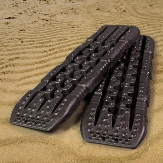 Sandboard aus Kunststoff, schwarz, 108 x 31 cm (Paar)