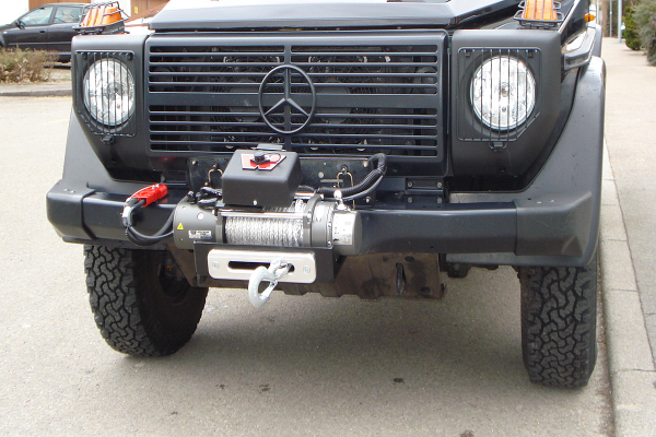 Multi-Mount 8 mm Aufnahme für Koppelmaulstoßstange Mercedes G