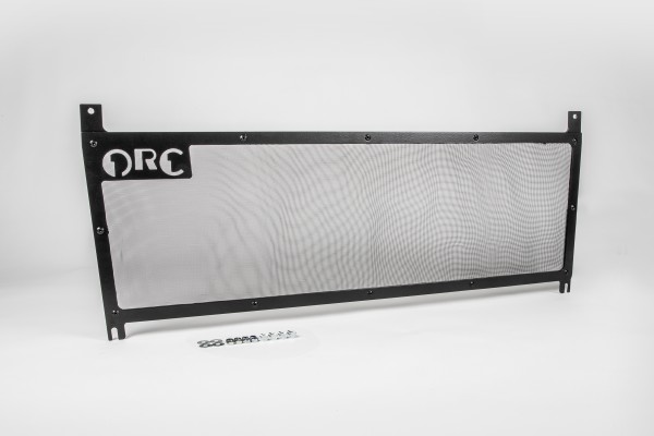 ORC cooler protection Mercedes G 463, alloy with stainless steel gossamer, black