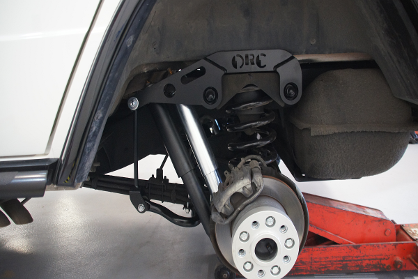 double shock absorber brackets rear axle Mercedes G 460/461/463 till model 2018 in combination with stbilizer