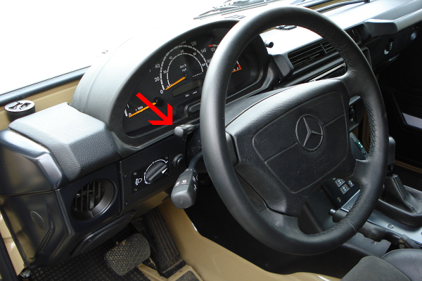 ORC Tempomat Nachrüstsatz für Mercedes G 461 PUR/Professional