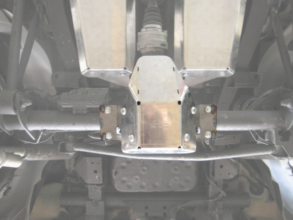 underride protection W463A, rear diff