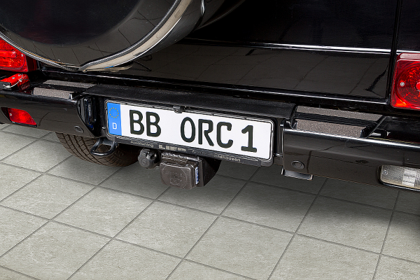 Anhängebock zur Aufnahme von Wechselsystemen Mercedes G Serienhöhe