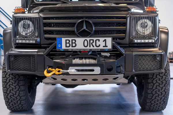 winch mounting kit for Mercedes G 463 from model 2016-2018