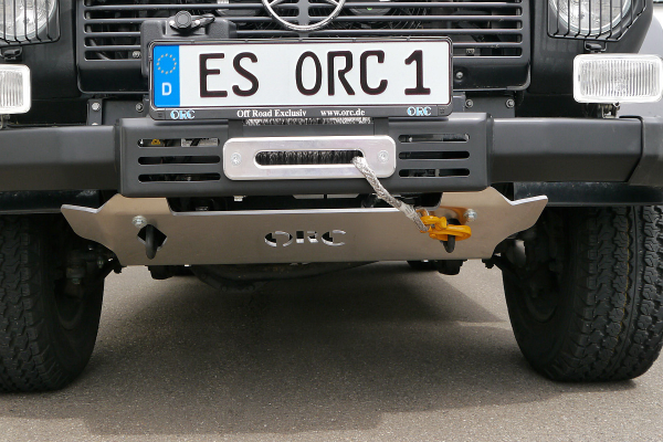 front underride protection "ORC" Mercedes G till model 2015 (besides 300 TD+ 350 CDI BlueTec), alloy