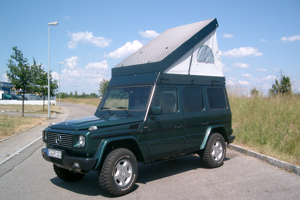 ORC roof tent Mercedes G till 2018, long wheelbase