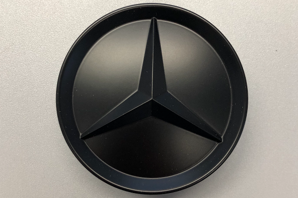 Nabendeckel schwarz für Mercedes Alufelge