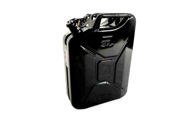Metall-Kraftstoffkanister 20l , schwarz