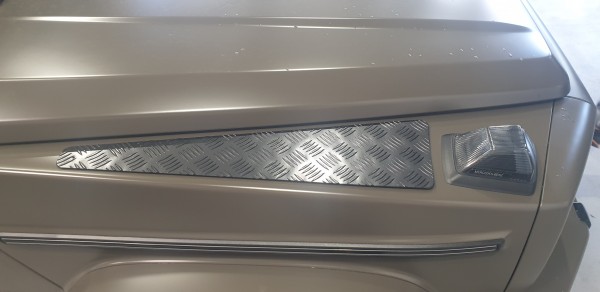 aluminum-quintet protection for front fenders Mercedes G463A